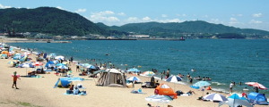 淡路島・慶野松原海水浴場