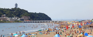 江ノ島・片瀬東浜海水浴場