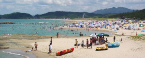 石見海浜公園 姉ヶ浜海水浴場