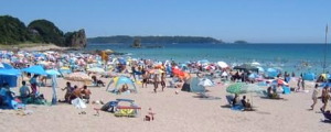 伊豆下田・吉佐美大浜海水浴場