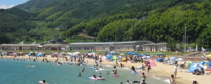 岩国・潮風公園みなとオアシスゆう潮風ビーチ(海水浴場)